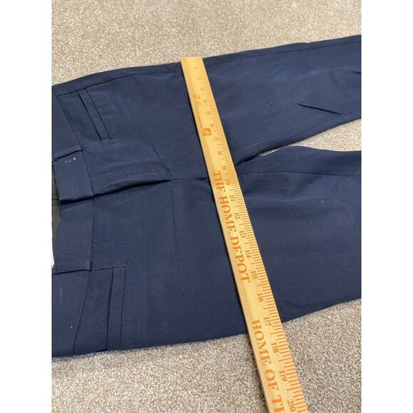 Banana Republic womens Sloan business casual pants sz 2 blue minimalist trouser - Picture 8 of 12